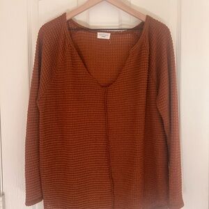 Women's Rust Sweater